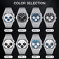 New SPECHT&SOHNE Blue Panda Eyes Mens Watches Japan VK63 Chronograph Quartz Watch Stainless Steel Waterproof Reloj Hombre 2023