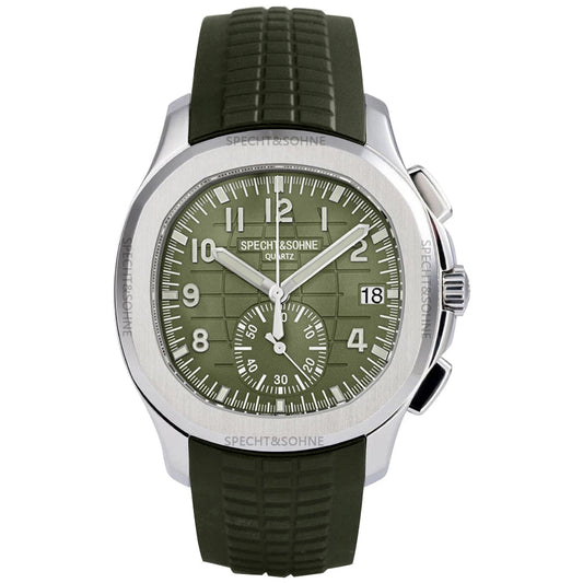 SP0006 Aquanaut Quartz Chronograph - Green Color